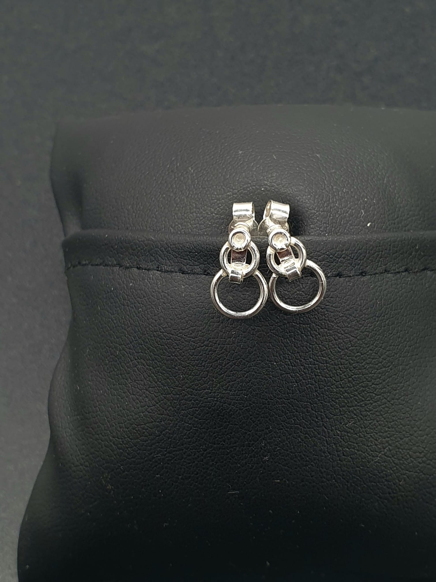 Boucle d'oreille 3 anneaux